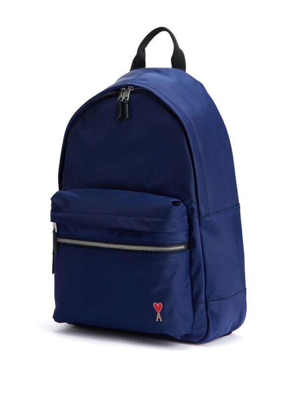 AMI Paris Ami de Coeur zip-fastening backpack - Image 2