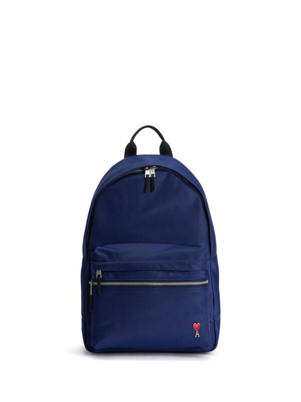 AMI Paris Ami de Coeur zip-fastening backpack