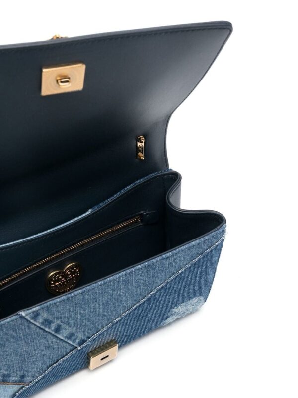 Dolce & Gabbana medium Devotion denim shoulder bag - Image 5