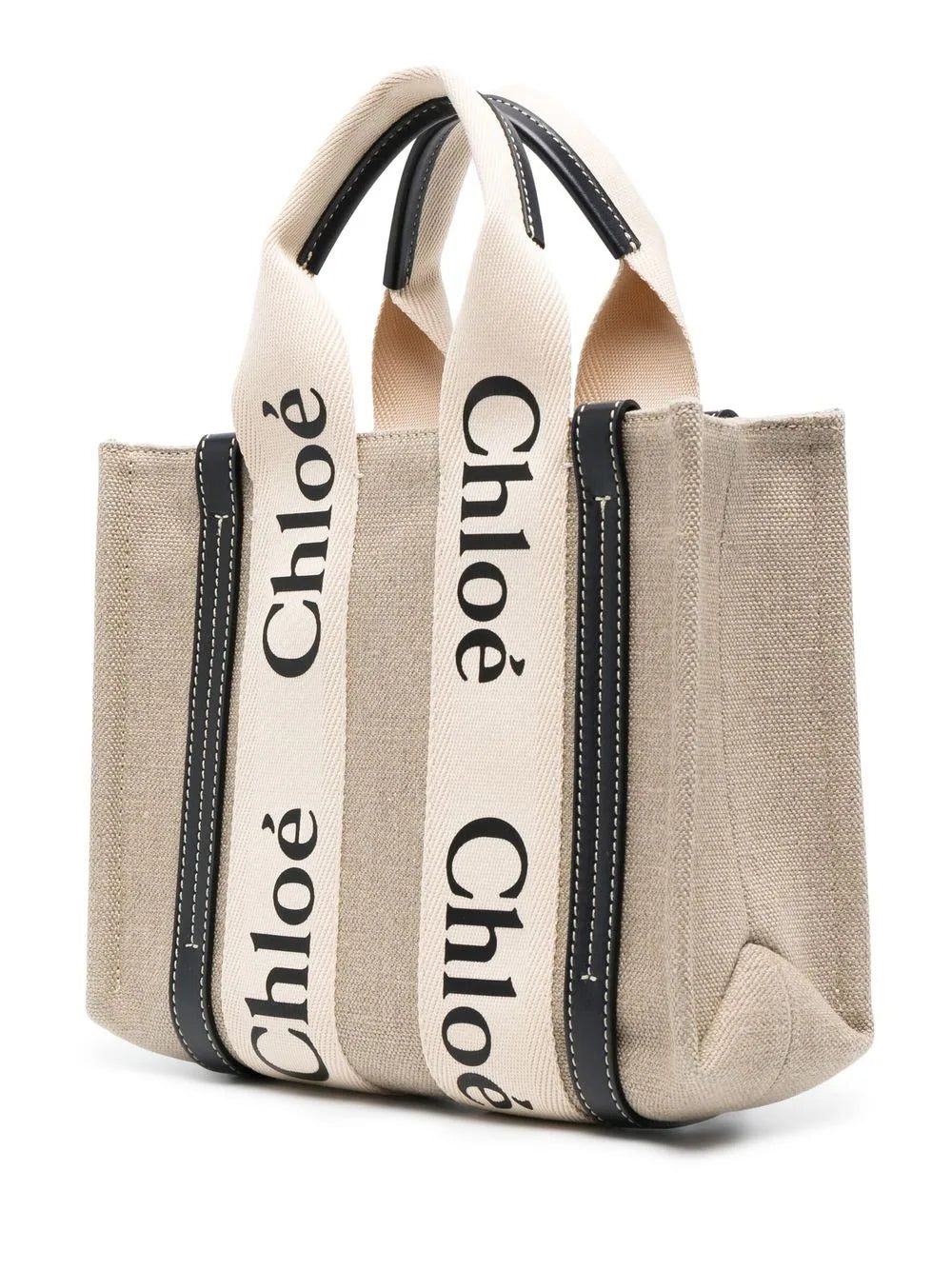 Chloé Woody logo-print tote bag - Image 3