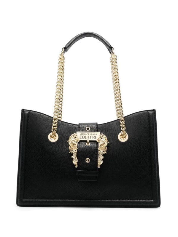 Versace Jeans Couture  Baroque-buckle tote bag