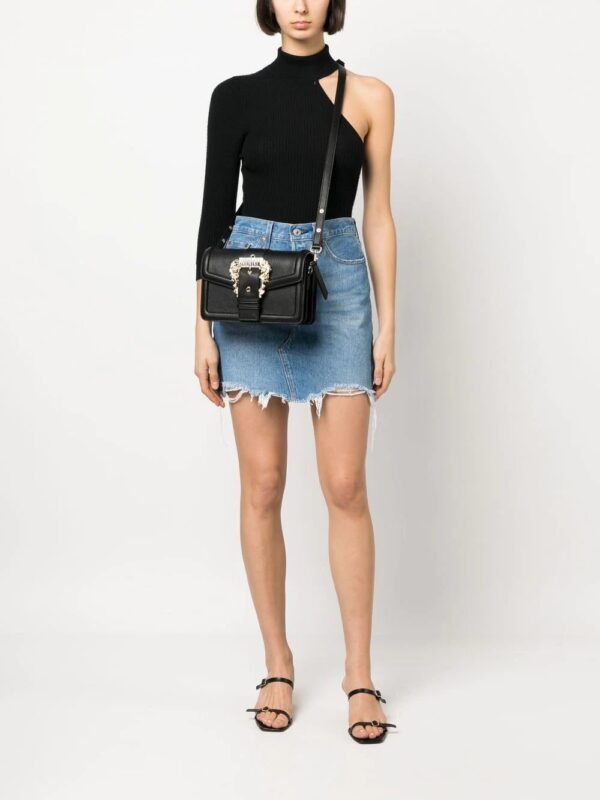 Versace Jeans Couture  Baroque-buckle shoulder bag - Image 2