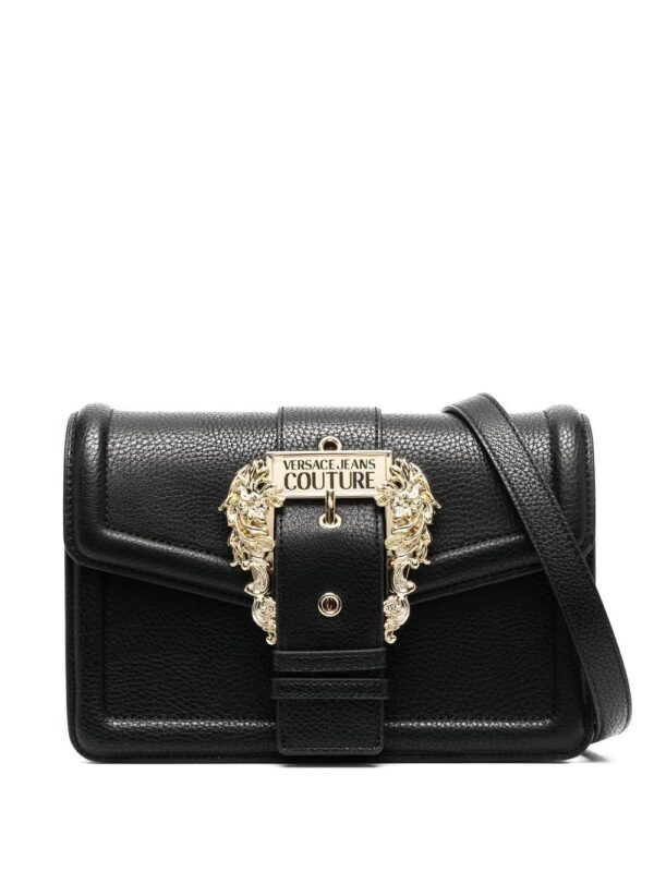 Versace Jeans Couture  Baroque-buckle shoulder bag