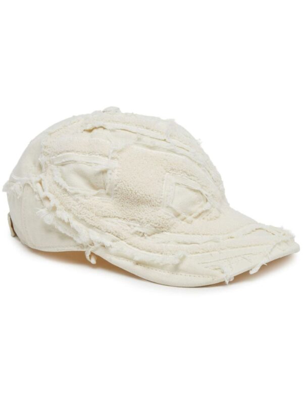 Diesel C-Obi frayed-detailing cotton cap