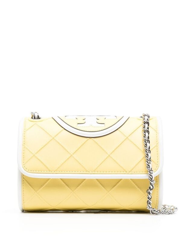 Tory Burch embossed and quilted cross-body bag