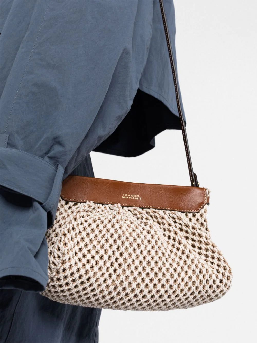 ISABEL MARANT crochet-design crossbody bag - Image 2