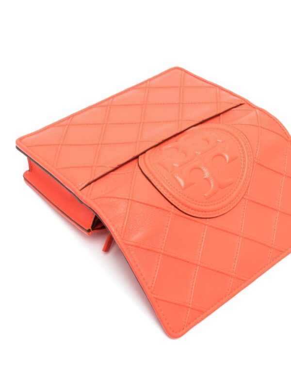 Tory Burch Fleming soft-chain clutch bag - Image 4