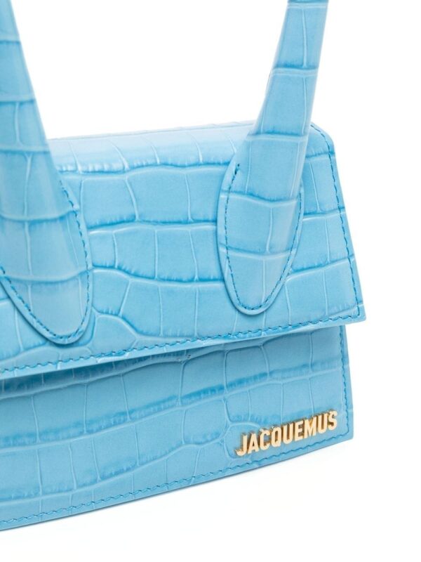 Jacquemus Le Chiquito crocodile-embossed tote bag - Image 4