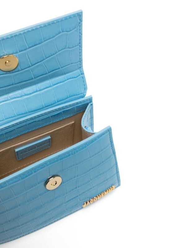 Jacquemus Le Chiquito crocodile-embossed tote bag - Image 5