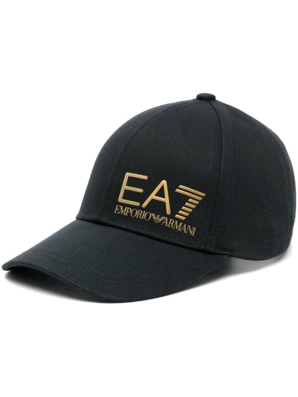 Ea7 Emporio Armani logo-embossed baseball cap