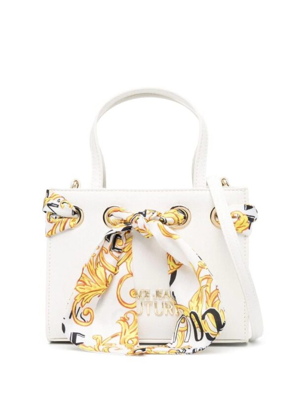 Versace Jeans Couture  scarf-embellished Barocco tote bag
