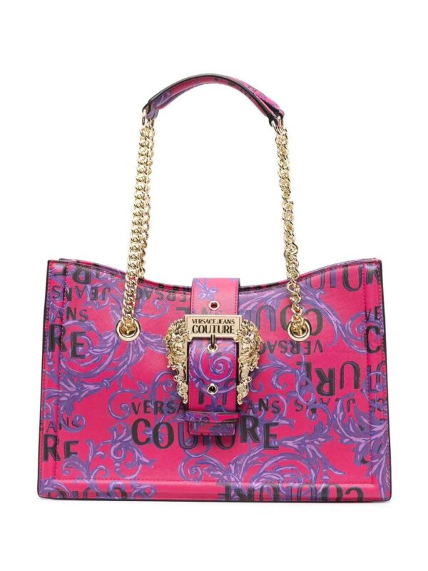 Versace Jeans Couture  barocco print tote bag
