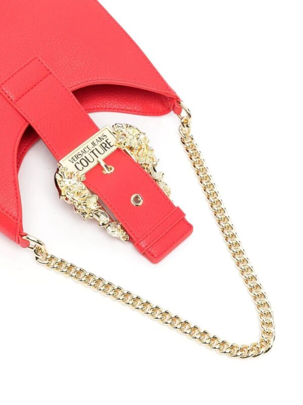 Versace Jeans Couture  baroque-buckle shoulder bag - Image 4
