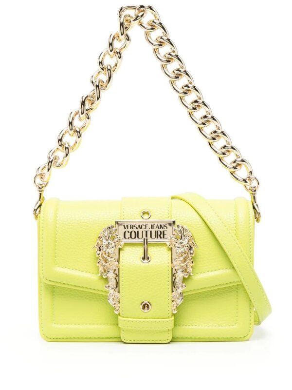Versace Jeans Couture  Baroque buckle shoulder bag