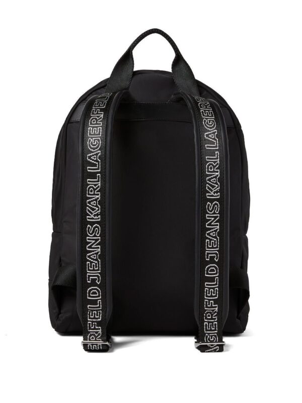 Karl Lagerfeld Jeans Urban logo-patch backpack - Image 2