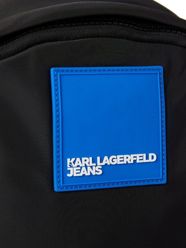 Karl Lagerfeld Jeans Urban logo-patch backpack - Image 4
