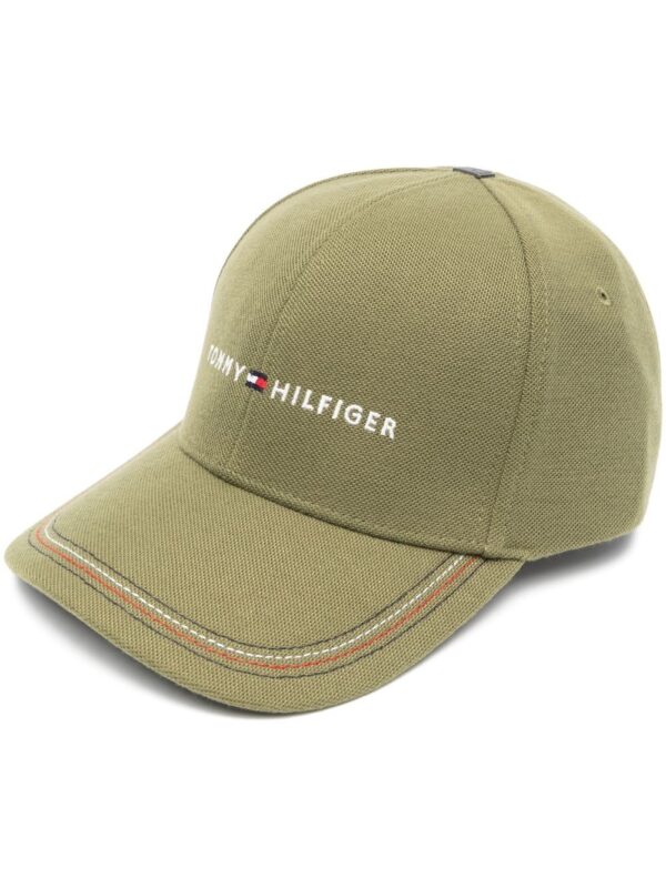 Tommy Hilfiger logo-embroidered baseball cap