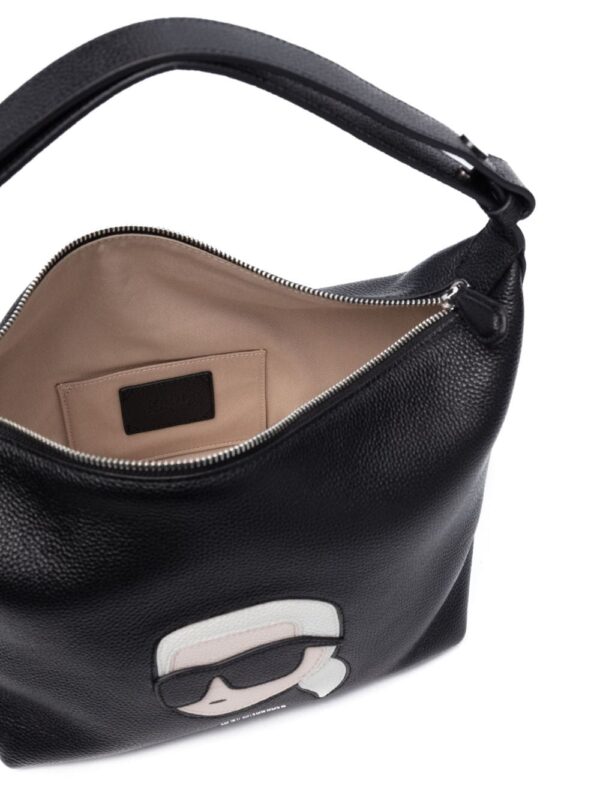 Karl Lagerfeld Lea Ikonik-motif shoulder bag - Image 5