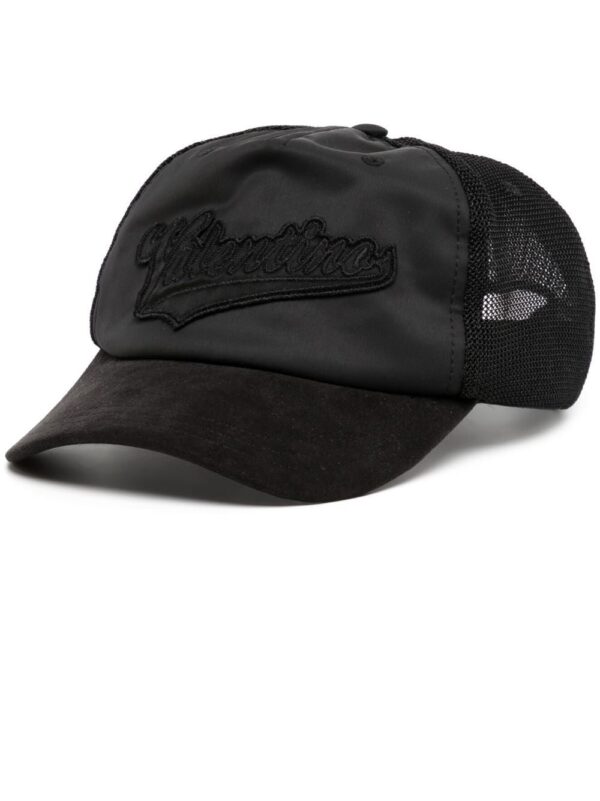 Valentino Garavani logo-patch cap