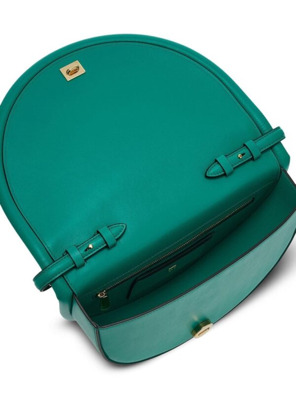 Ferragamo Aura logo patch shoulder bag - Image 4