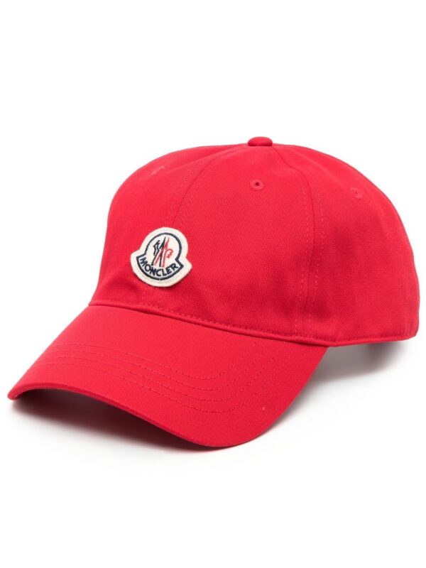Moncler stripe detailing baseball hat