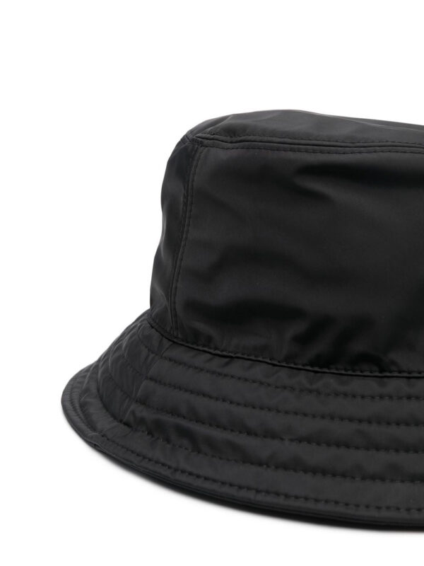Moncler logo patch bucket hat - Image 2