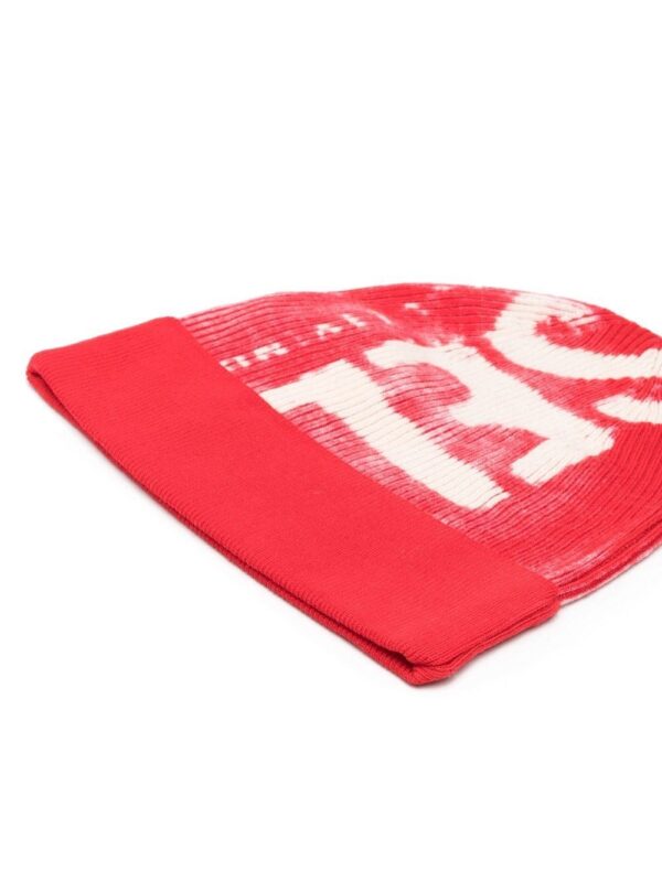 Diesel K-Atullus-Cap ribbed wool beanie - Image 2
