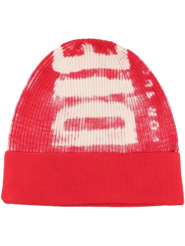 Diesel K-Atullus-Cap ribbed wool beanie