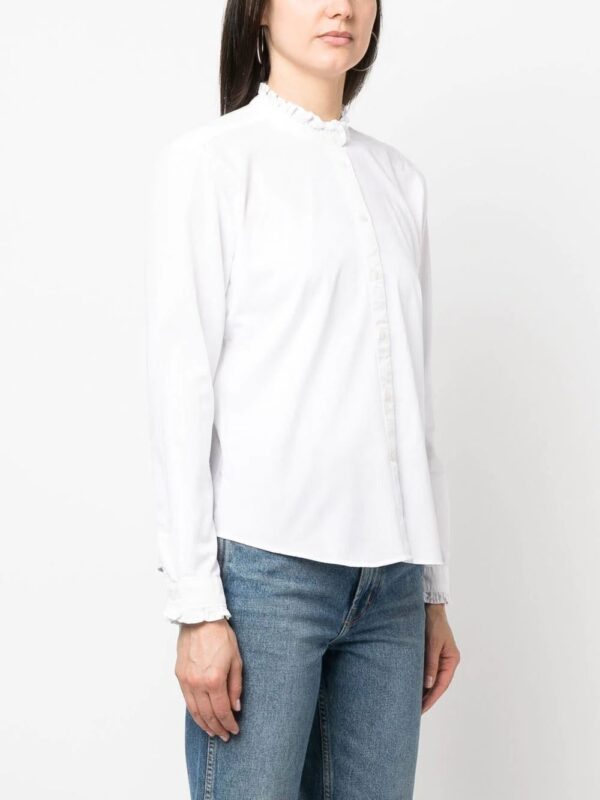 Tommy Hilfiger  ruffle collar shirt - Image 3