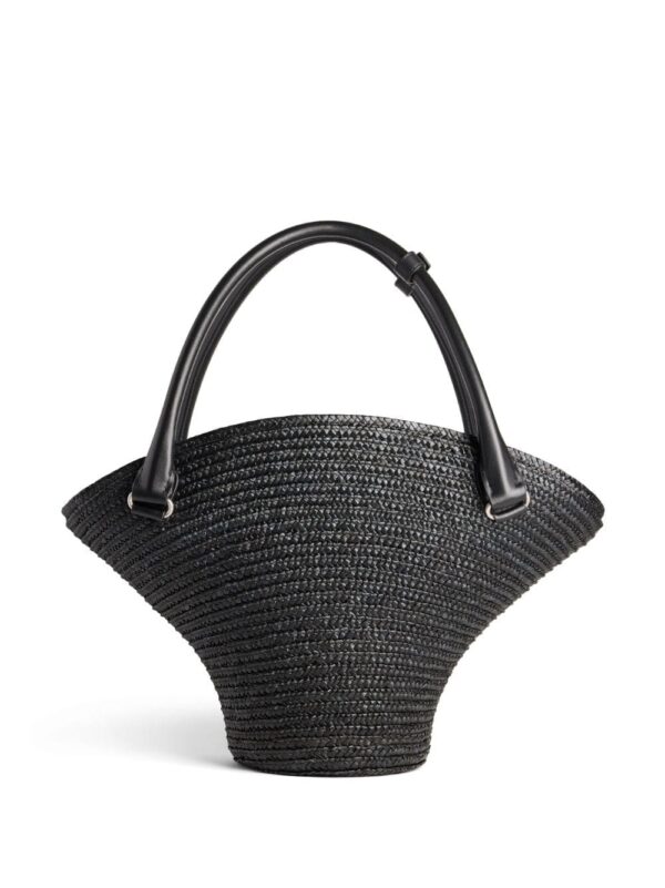 Balenciaga medium Beach raffia tote bag