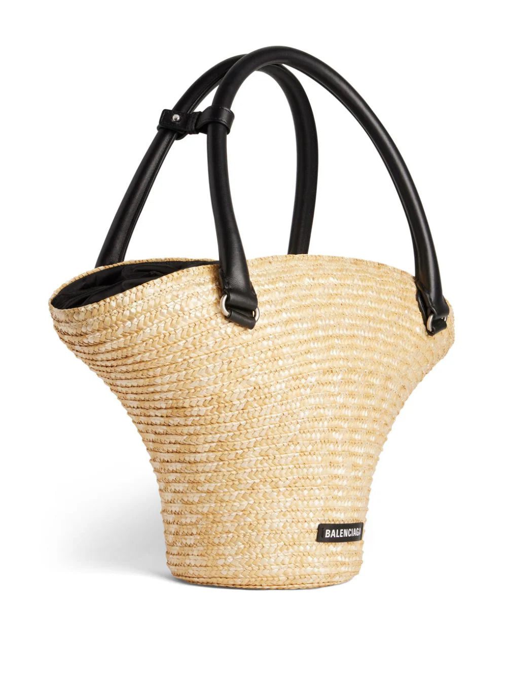 Balenciaga medium raffia tote bag - Image 3