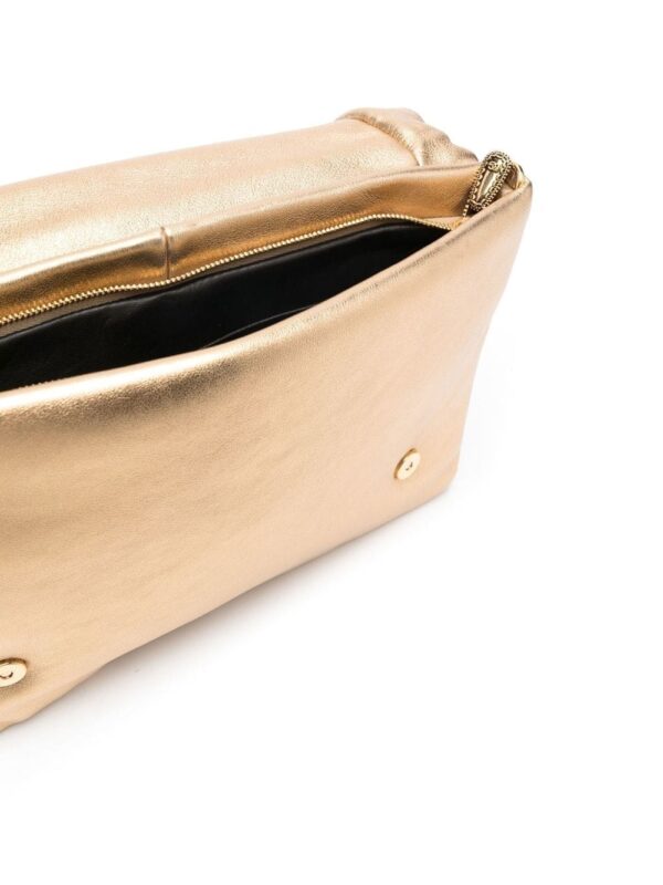 Dolce & Gabbana medium Devotion Soft foiled clutch - Image 5