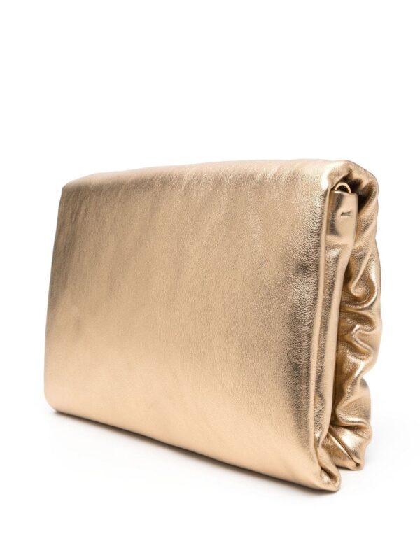 Dolce & Gabbana medium Devotion Soft foiled clutch - Image 3