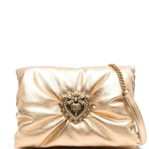 Dolce & Gabbana medium Devotion Soft foiled clutch