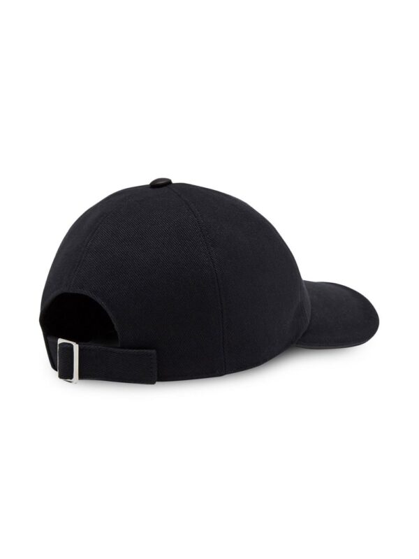 Ferragamo leather-patch logo cap - Image 2
