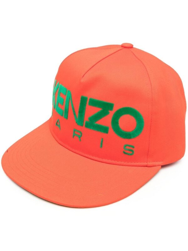 Kenzo embroidered-logo flat-peak cap
