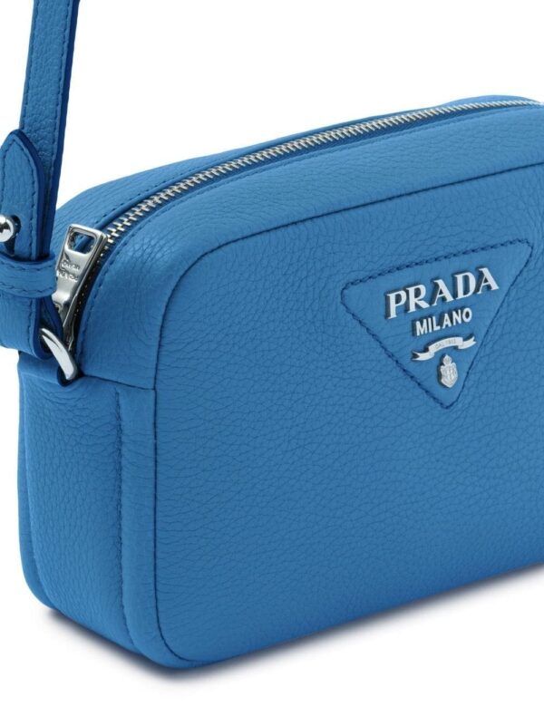 Prada small leather crossbody bag - Image 3