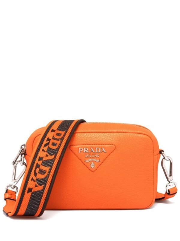 Prada logo-plaque crossbody bag