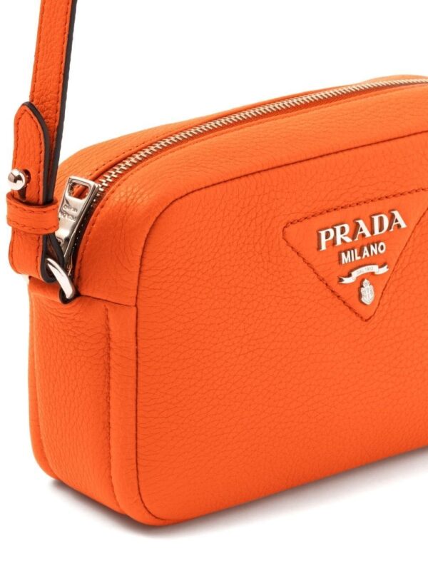 Prada logo-plaque crossbody bag - Image 3