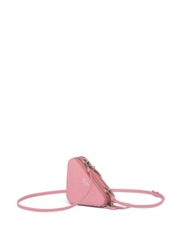 Prada  Saffiano leather mini pouch bag - Image 2