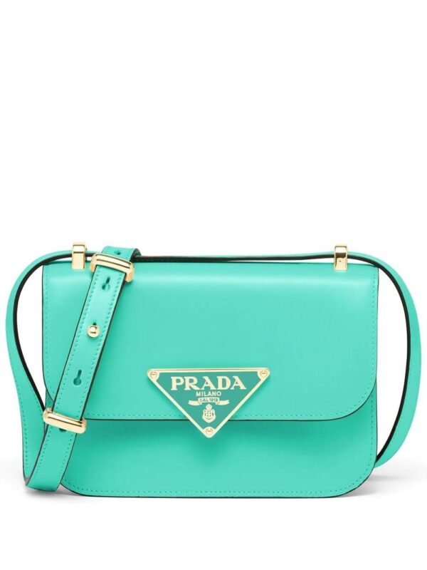 Prada  Emblème Saffiano leather shoulder bag