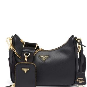 Prada  Re-Edition 2005 leather shoulder bag