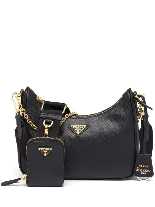 Prada  Re-Edition 2005 leather shoulder bag