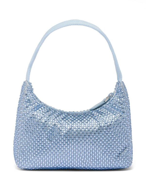 Prada Re-Edition 2000 crystal-embellished mini bag - Image 3