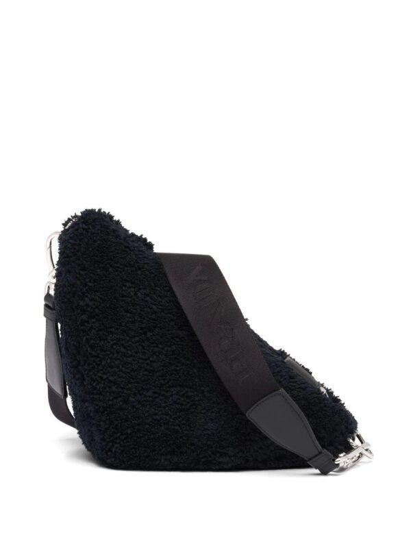Prada  Triangle terry-cloth shoulder bag - Image 2