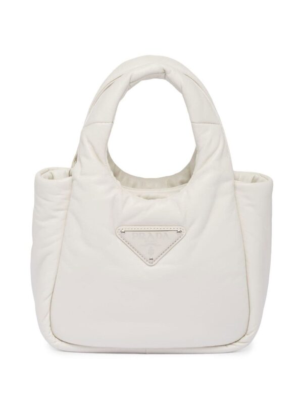 Prada Small Padded leather tote bag