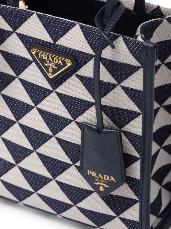 Prada Symbole embroidered mini bag - Image 4
