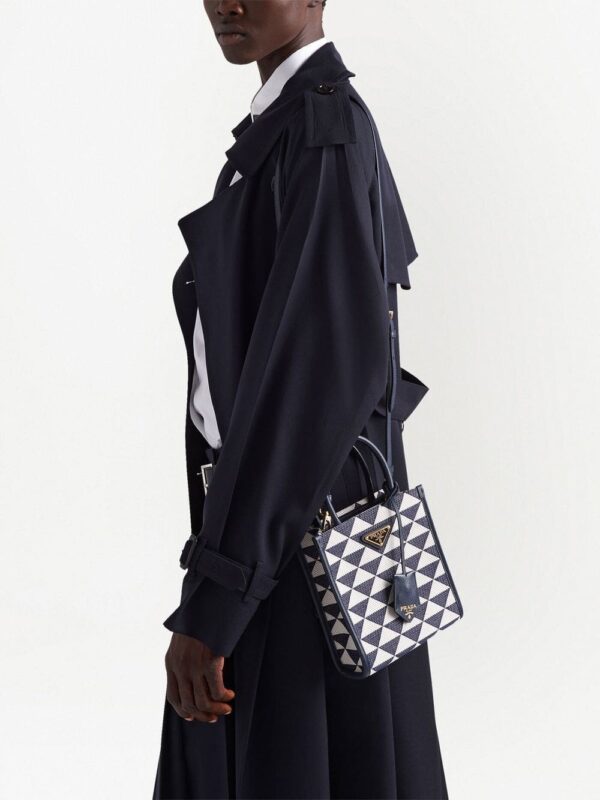 Prada Symbole embroidered mini bag - Image 5