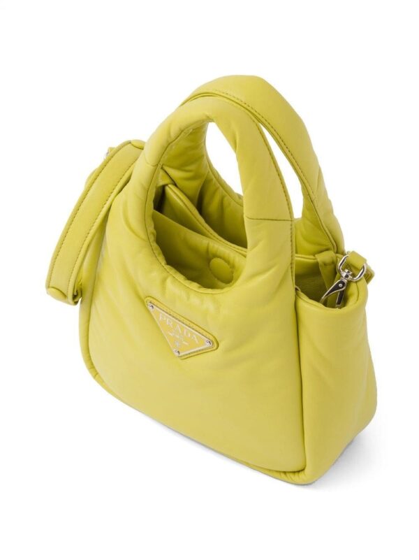 Prada small padded leather tote bag - Image 3