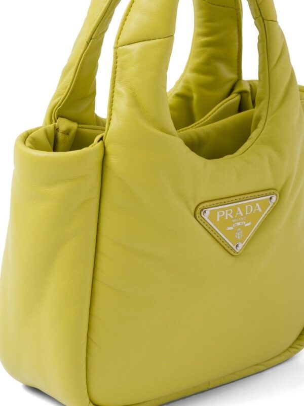 Prada small padded leather tote bag - Image 2